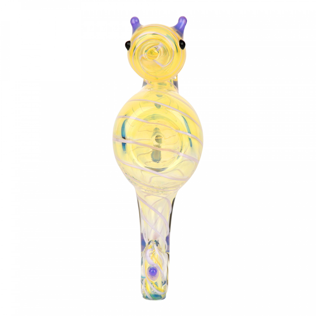 Glass Seahorse Hand Pipe