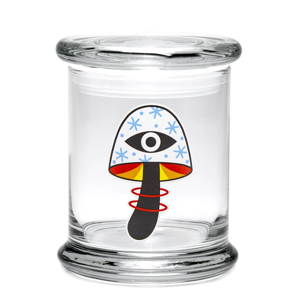 420 Jar with Pop-Top - Shroom Vision