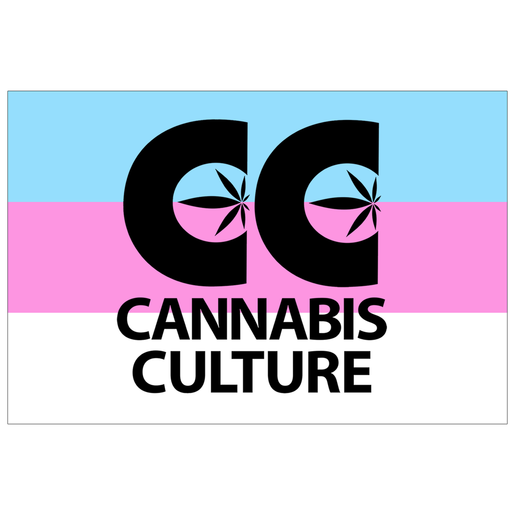 Cannabis Culture Trans Pride Sticker