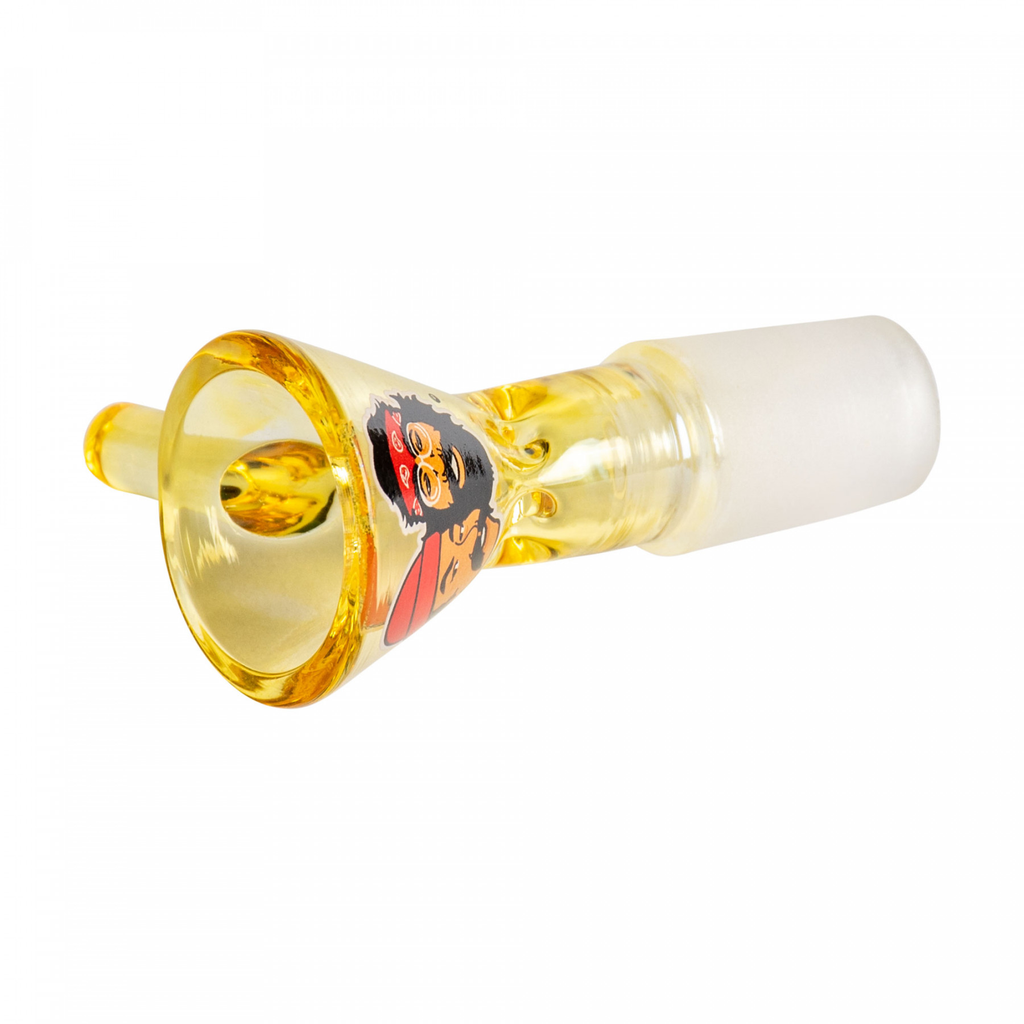 14mm Cheech & Chong Pull-Out Bowl with Red Features