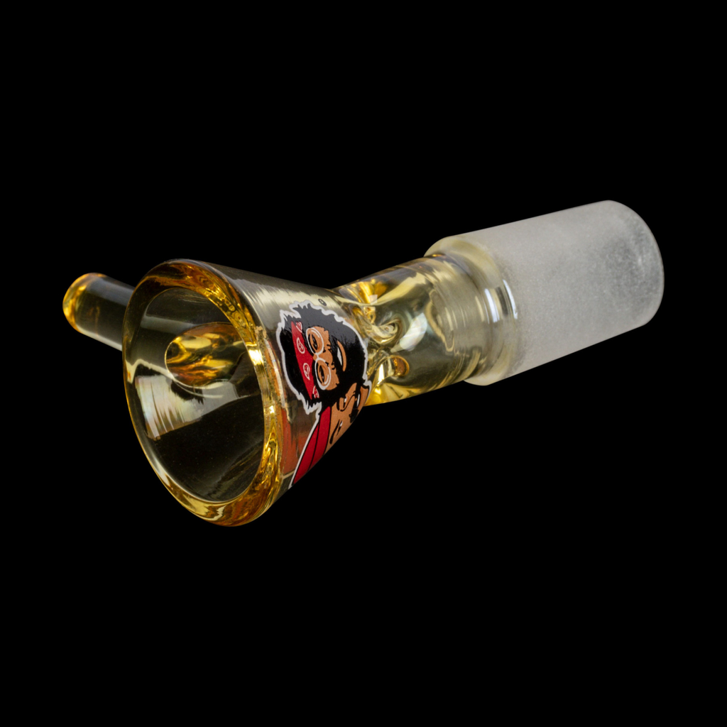 14mm Cheech & Chong Pull-Out Bowl with Red Features