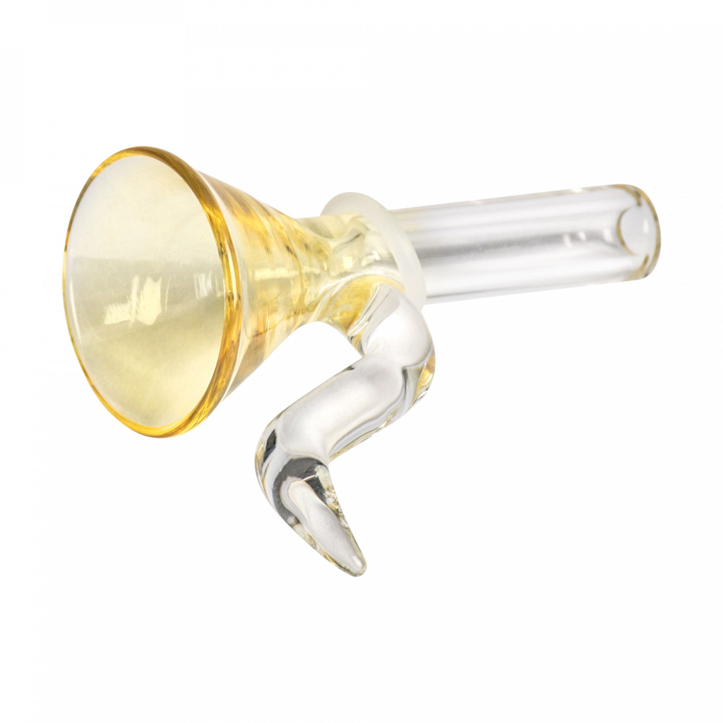 Short Fumed Cone Bowl by Red Eye Glass