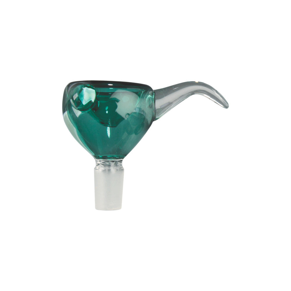 Colored 14mm Glass-on-Glass Push Bowl Pull-Out