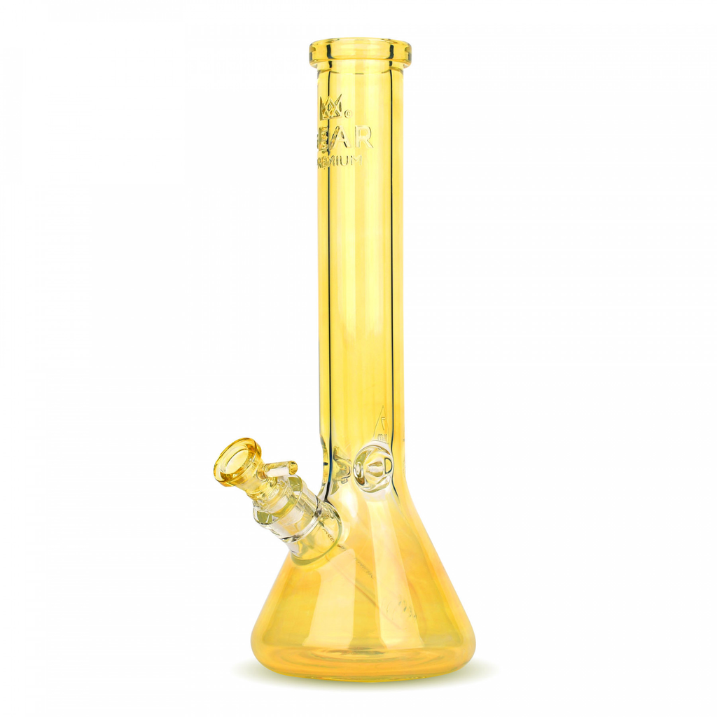 Colored 7mm Extra Thick Glass Bong - 15"