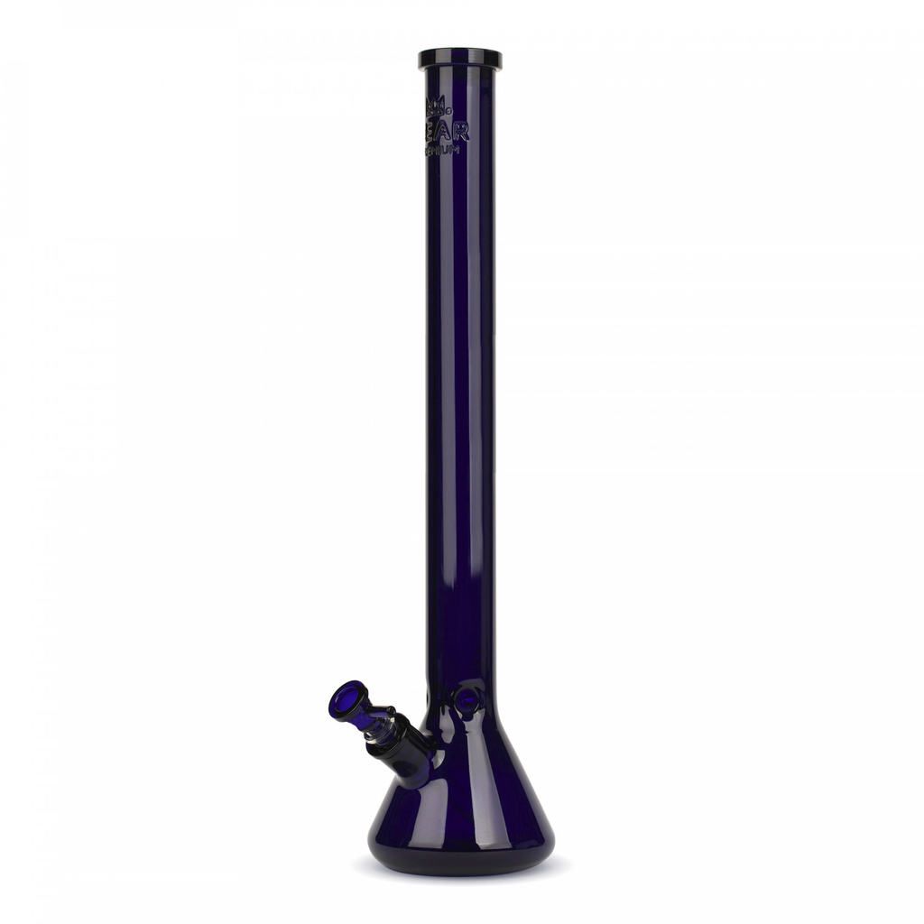 Colored 7mm Extra Thick Glass Bong - 24"