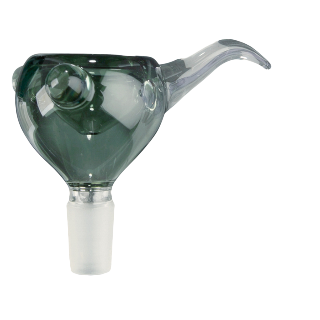 Colored 14mm Glass-on-Glass Push Bowl Pull-Out