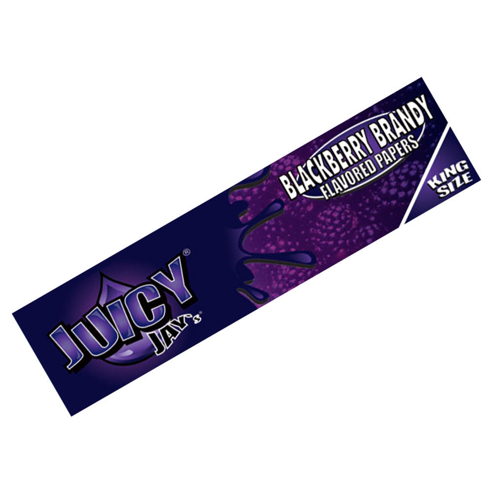 Juicy Jay's King Size Blackberry Brandy Flavored Rolling Papers