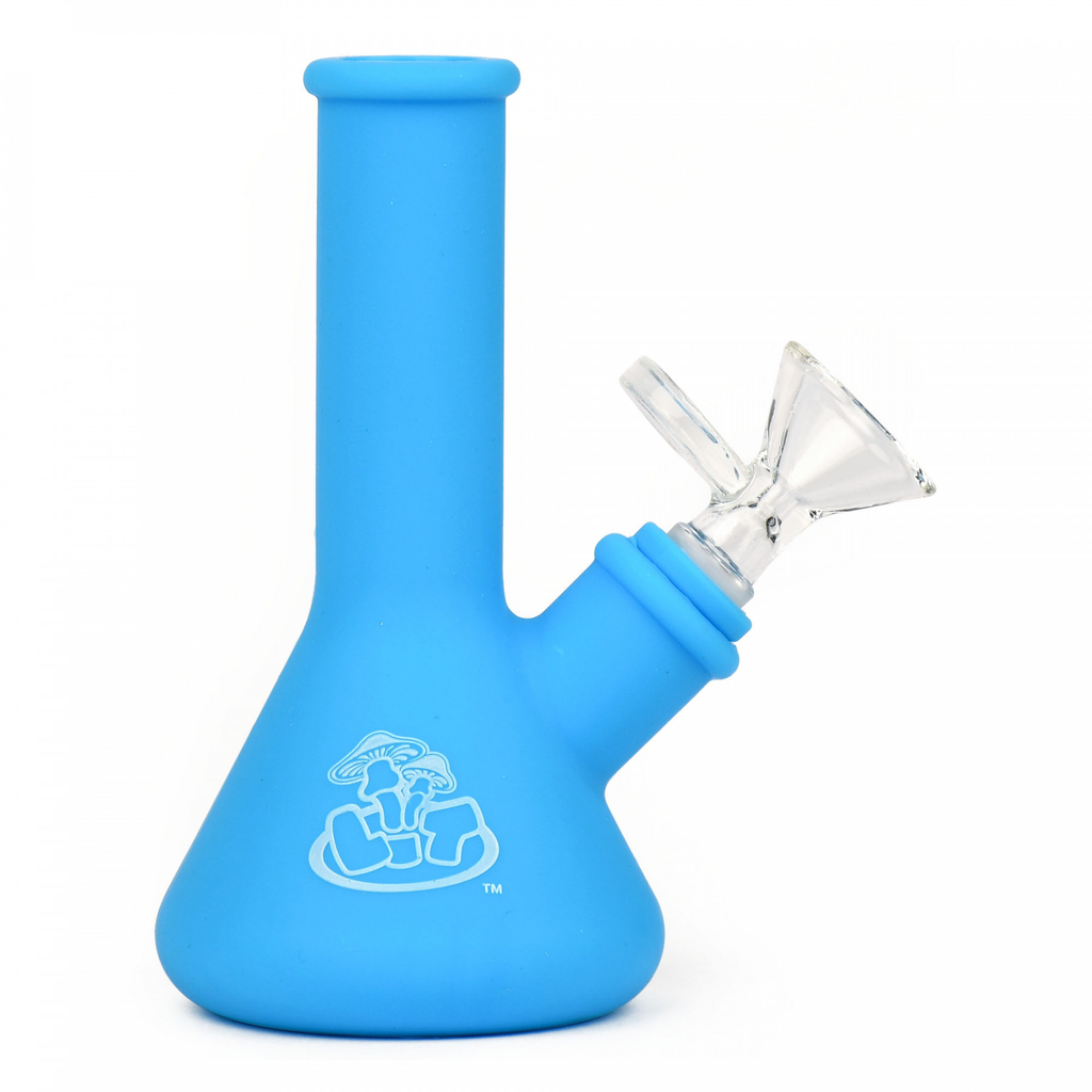 Classic 5" Beaker Bong by Lit Silicone