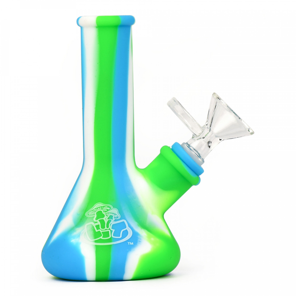 Classic 5" Beaker Bong by Lit Silicone