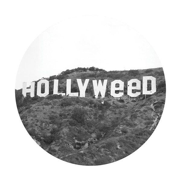 Hollyweed (Glow-in-the-Dark) - My Dab Mat