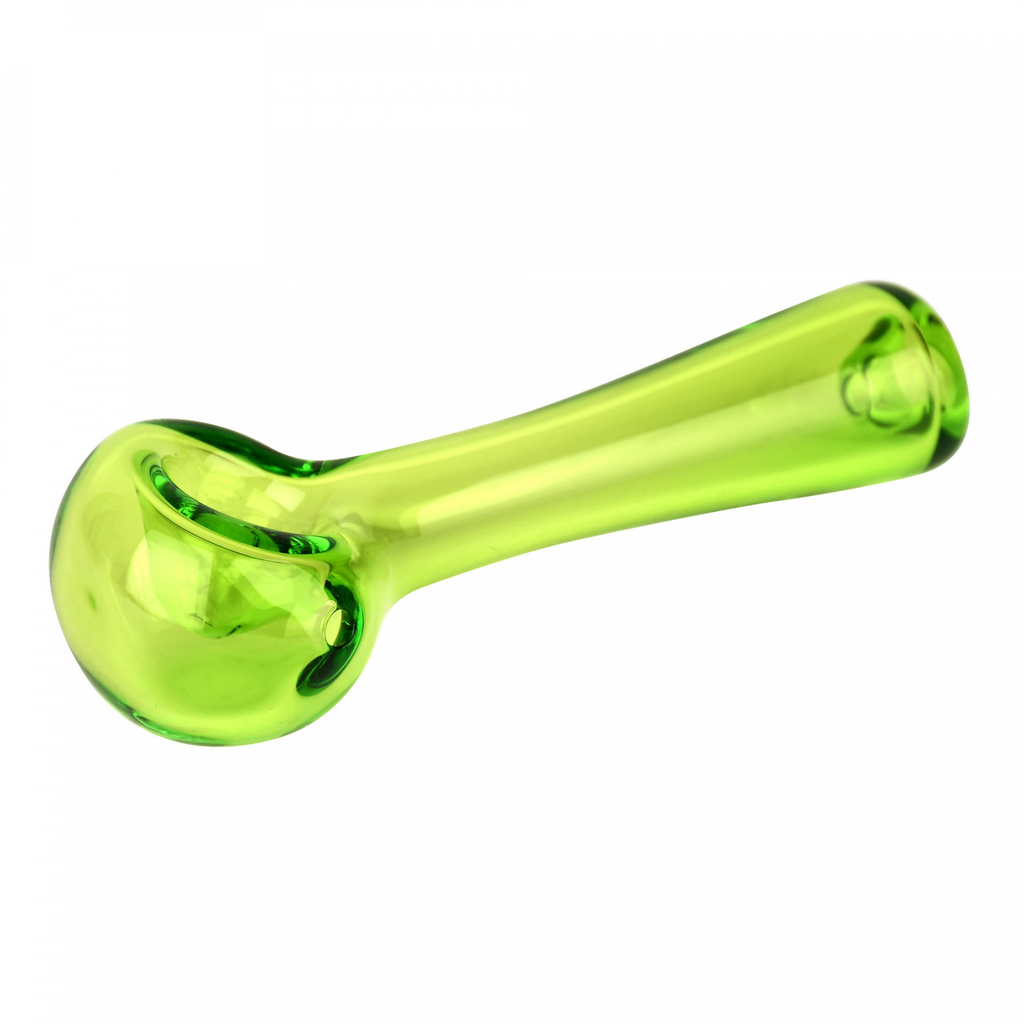 Solid Color 4.5" Spoon Pipe with Built in Ash Catcher