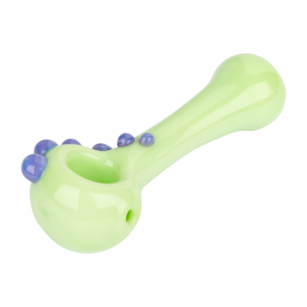Commodore Hand Pipe by Red Eye Glass