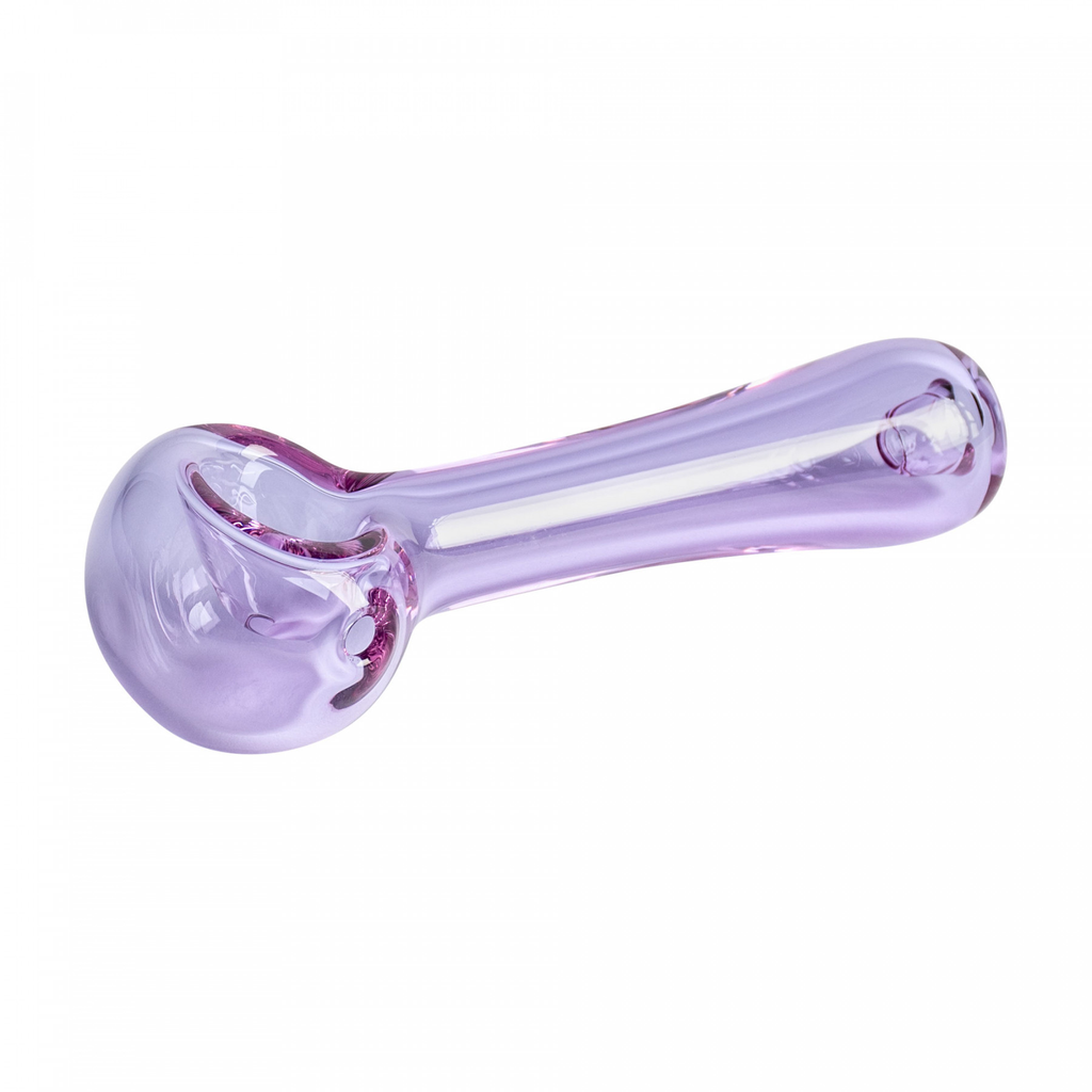 Red Eye Glass Spoon Pipe