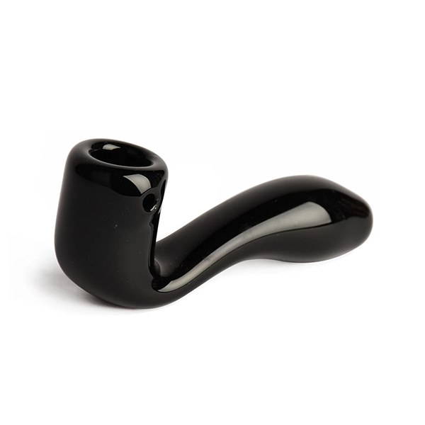 Sherlock Hand Pipe with Ash Catcher and Mouthpiece
