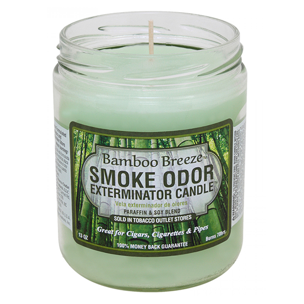 Smoke Odor Exterminator Candle - Bamboo Breeze