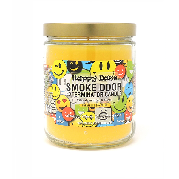 Smoke Odor Exterminator Candle - Happy Daze