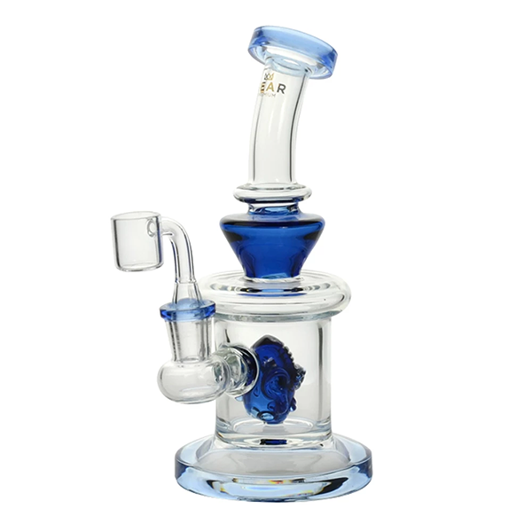 Visitor 7.5" Concentrate Bubbler with Sculpted Alien by GEAR