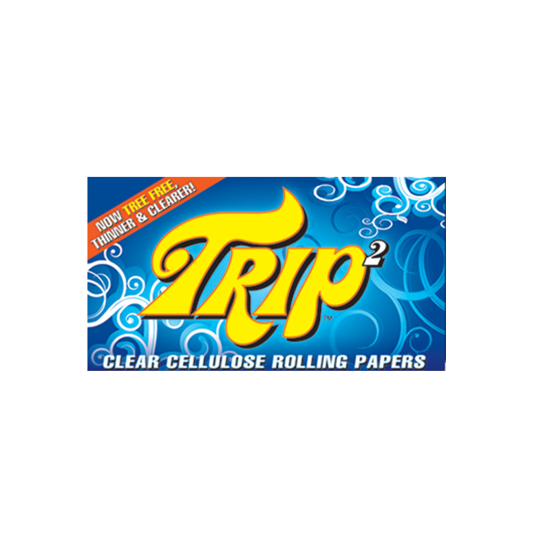 Trip2 Clear Rolling Papers - 1¼ Size