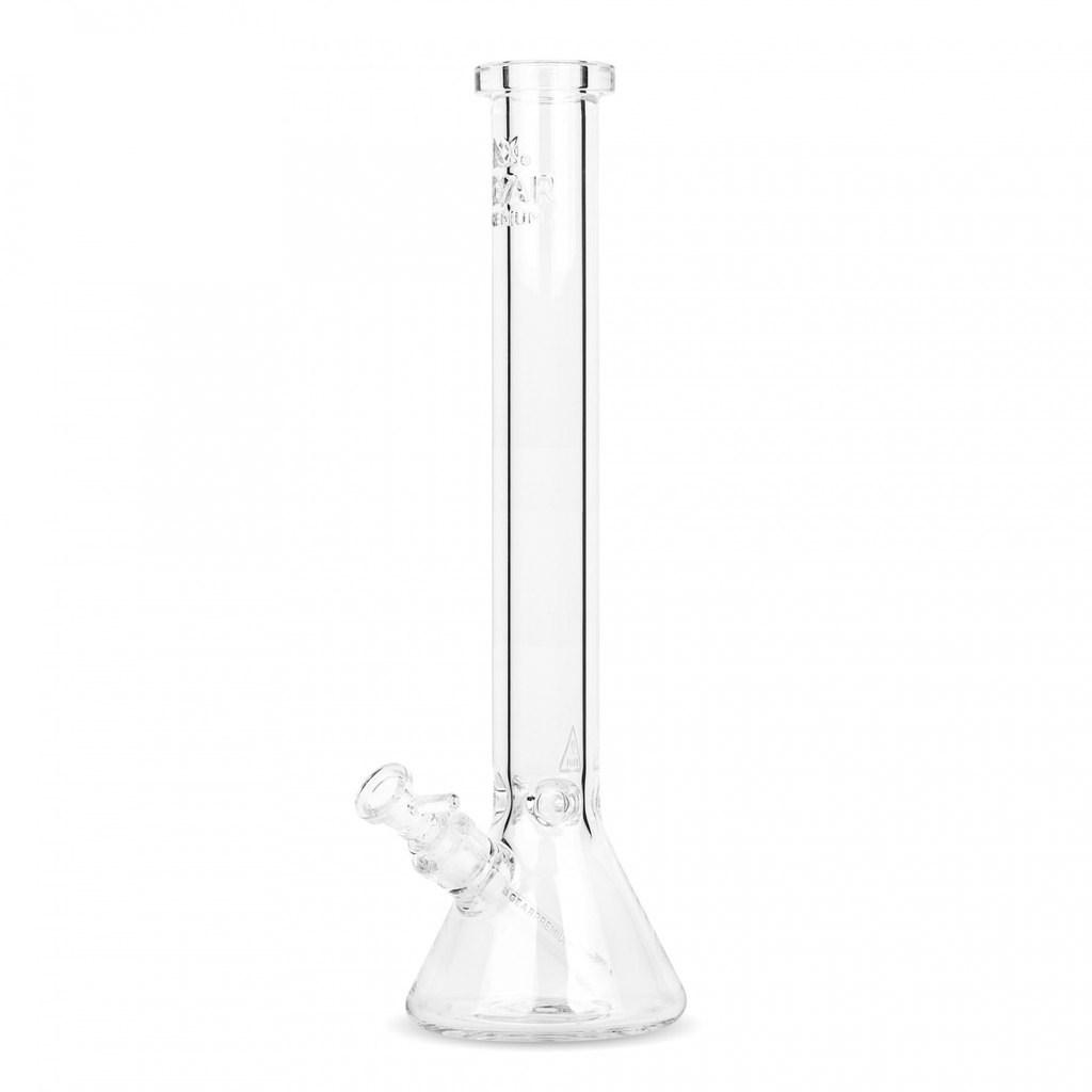Extra Thick 9mm Glass Beaker Bong - 18" Tall